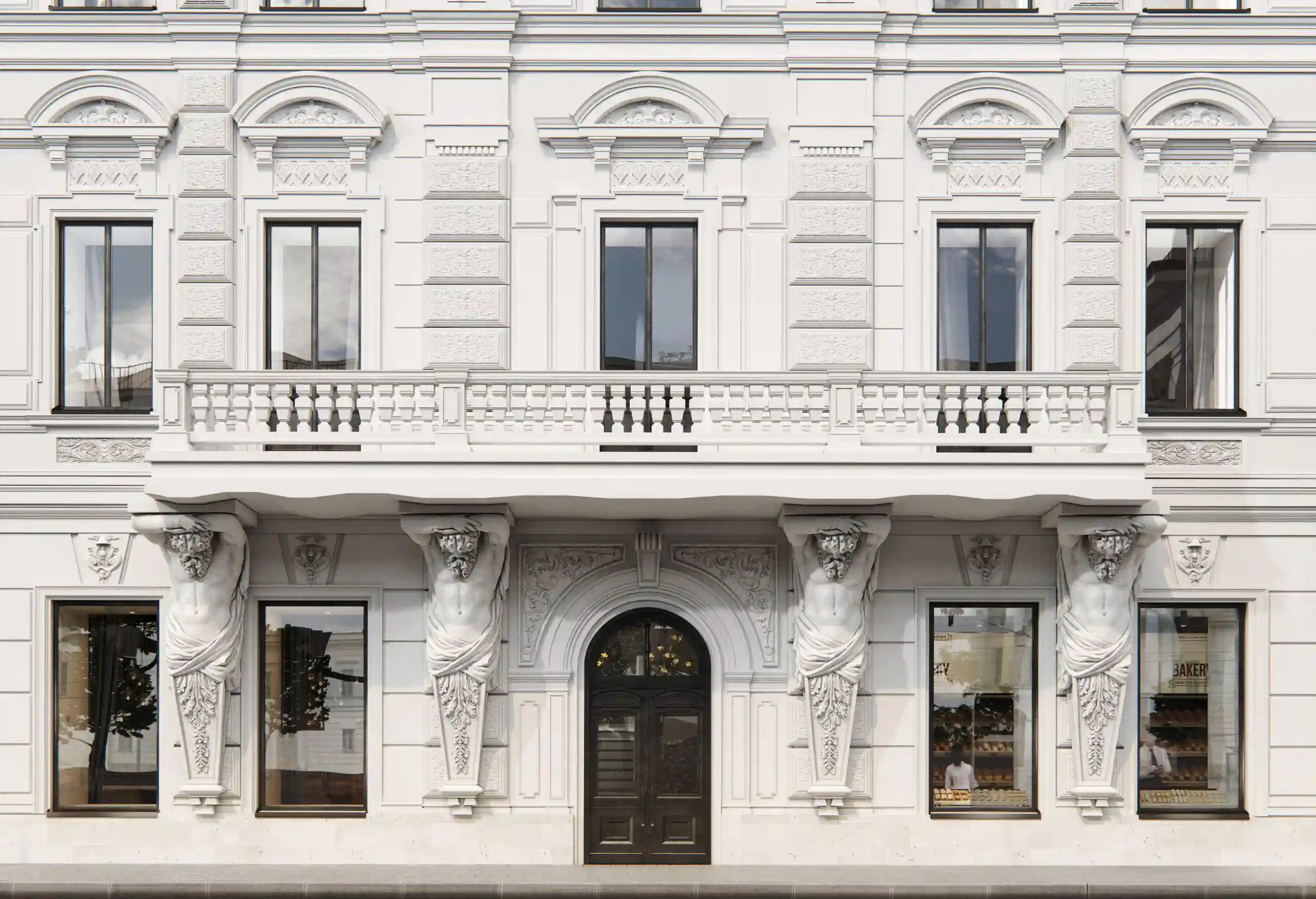 Дом с Атлантами